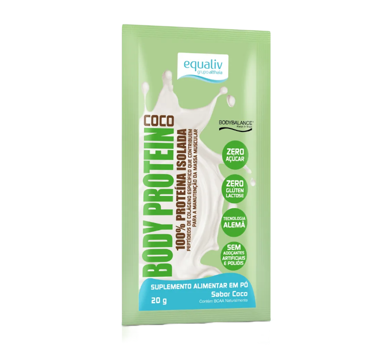 Kit Body Protein Sachês Uni Sabores 5 Uni Equaliv - Image 2