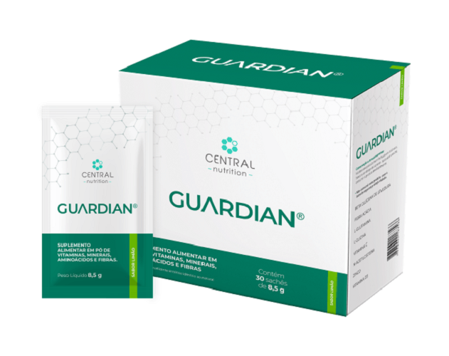 Guardian Aminoácidos e Fibras 30 sachês 8,5g sabor Limão