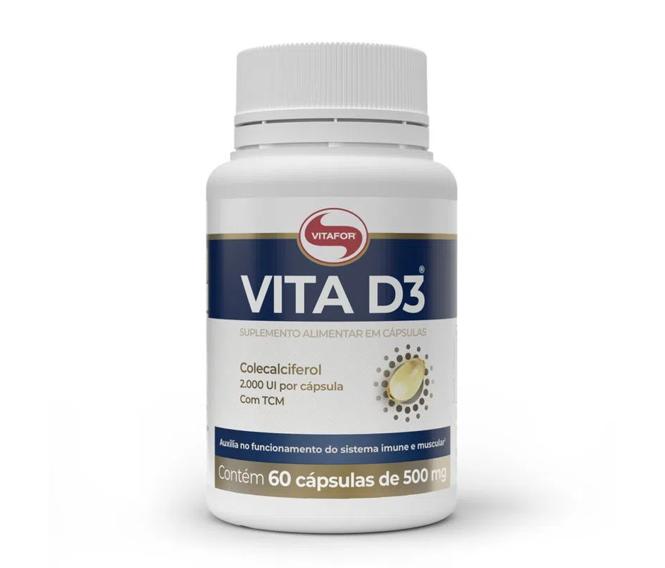 Vita D3 60 Cáps Vitafor