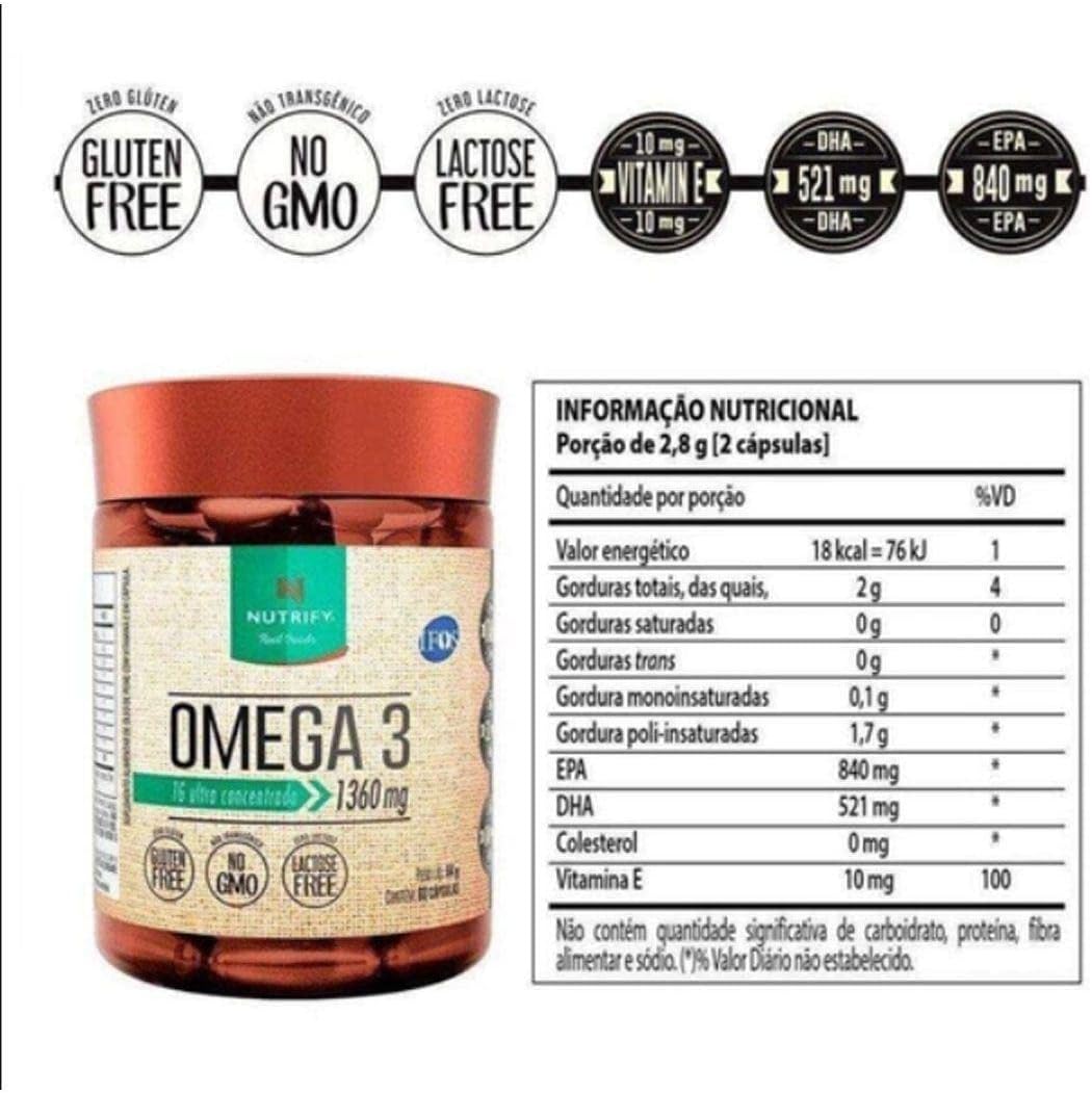 Omega 3 - 60 Cápsulas Nutrify - Image 2