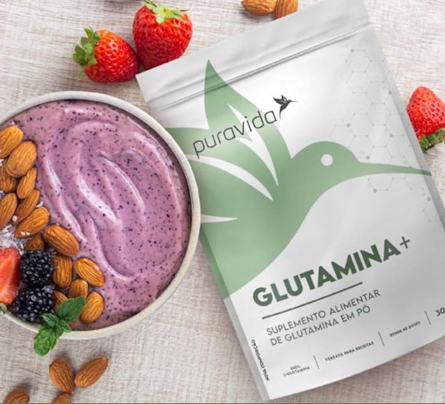 Glutamina 300g Puravida - Image 3