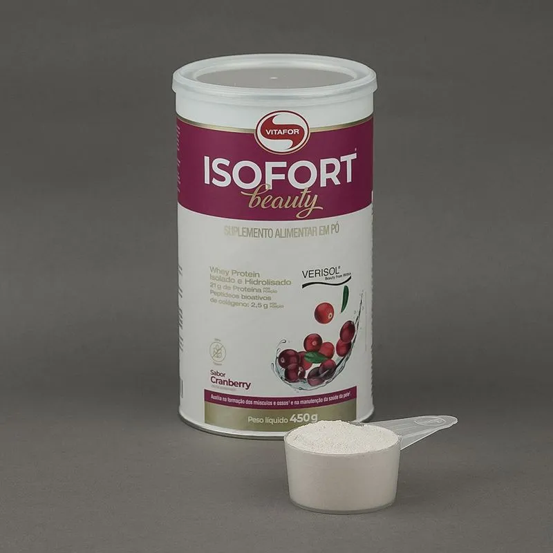 Isofort Beauty Sabor Cranberry 450g - Image 5