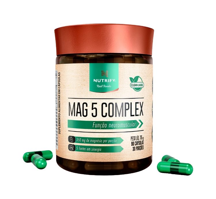 Mag 5 Complex 90 Cáps Nutrify