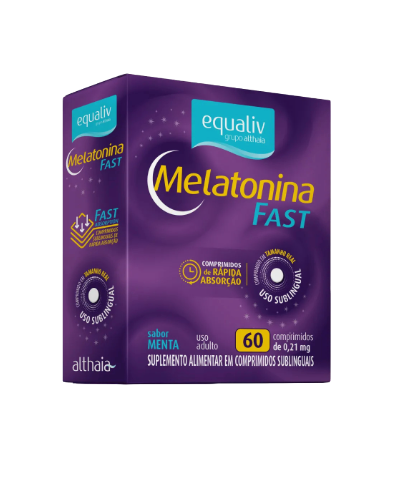 Melatonina Fast 60 Comprimidos Equaliv