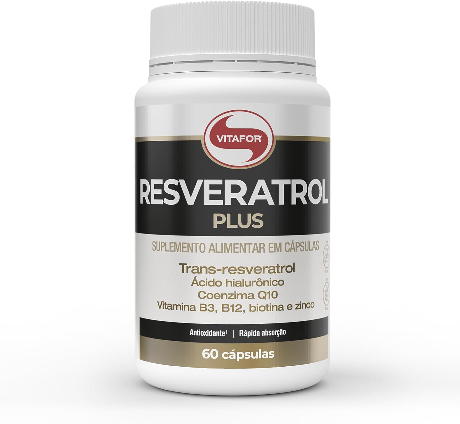 Resveratrol Plus 60 Cápsulas Vitafor
