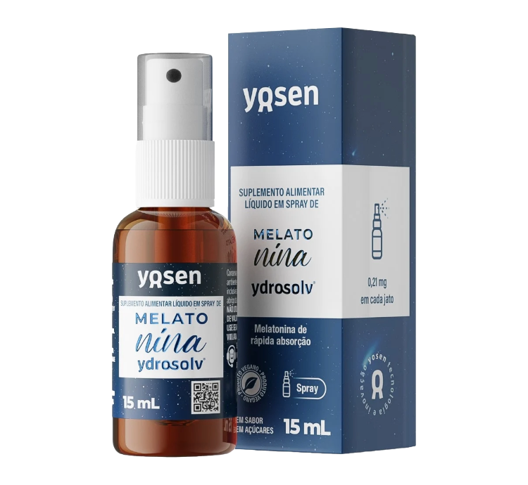 Melatonina Ydrasolv Spray 15ml Yosen