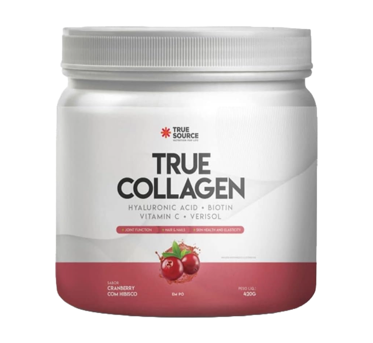 True Collagen Cranberry com Hibisco 420g True Source