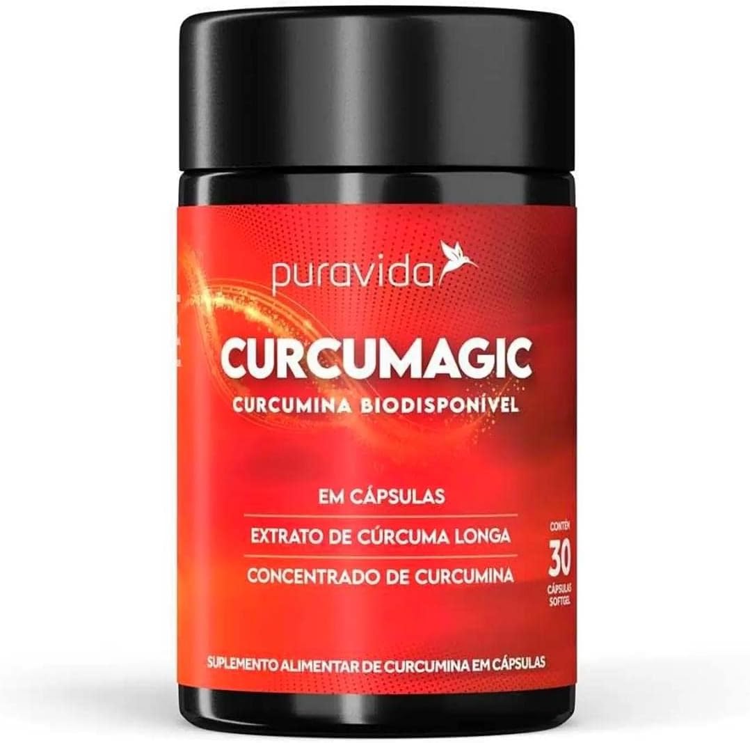 Curcumagic Curcumina 30 Cápsulas Puravida - Image 2
