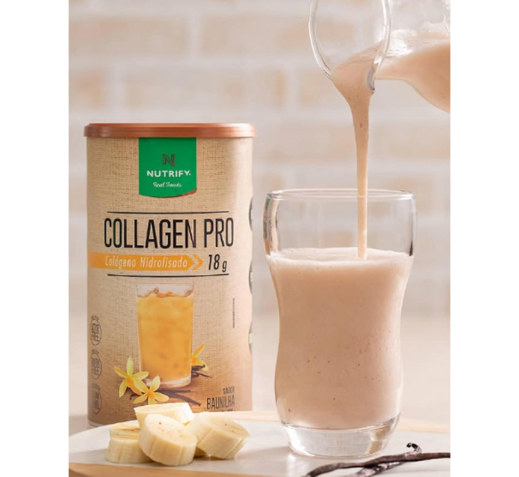 Collagen Pro Baunilha 450g Nutrify - Image 2