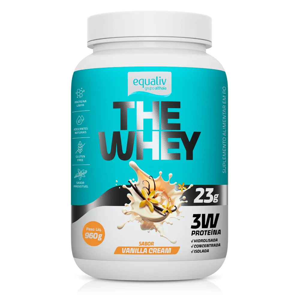 The Whey 3W Vanilla Cream 960g Equaliv