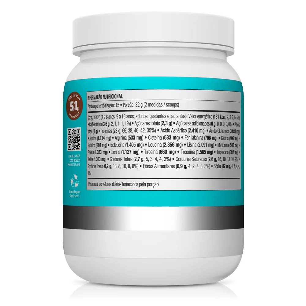 The Whey 3W Chocolate Belga 480g Equaliv - Image 2
