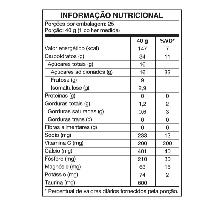 Endurance Extreme Energy Sabor Laranja 1kl Vitafor - Image 4