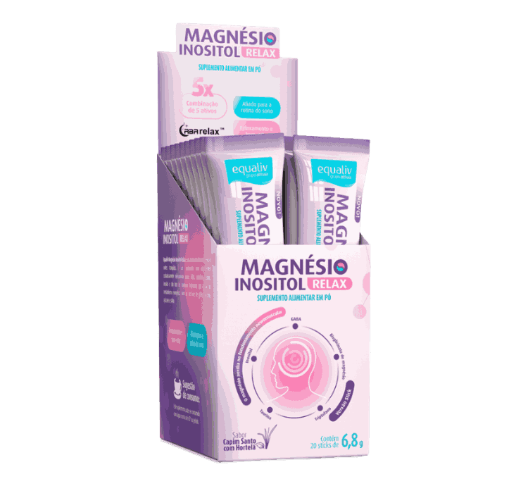 Magnésio Inositol Relax 20 Sticks Equaliv - Image 2