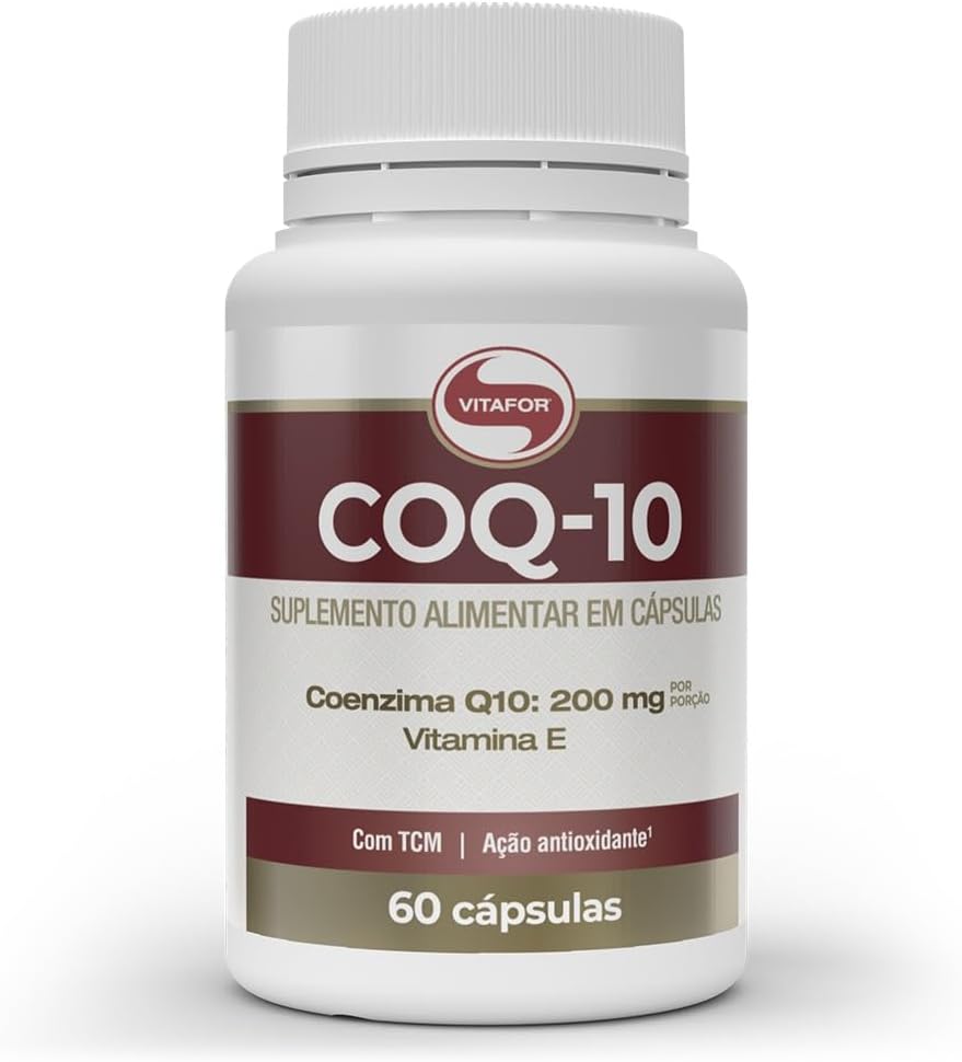 Coenzima Q10 100mg 60 Cápsulas Vitafor