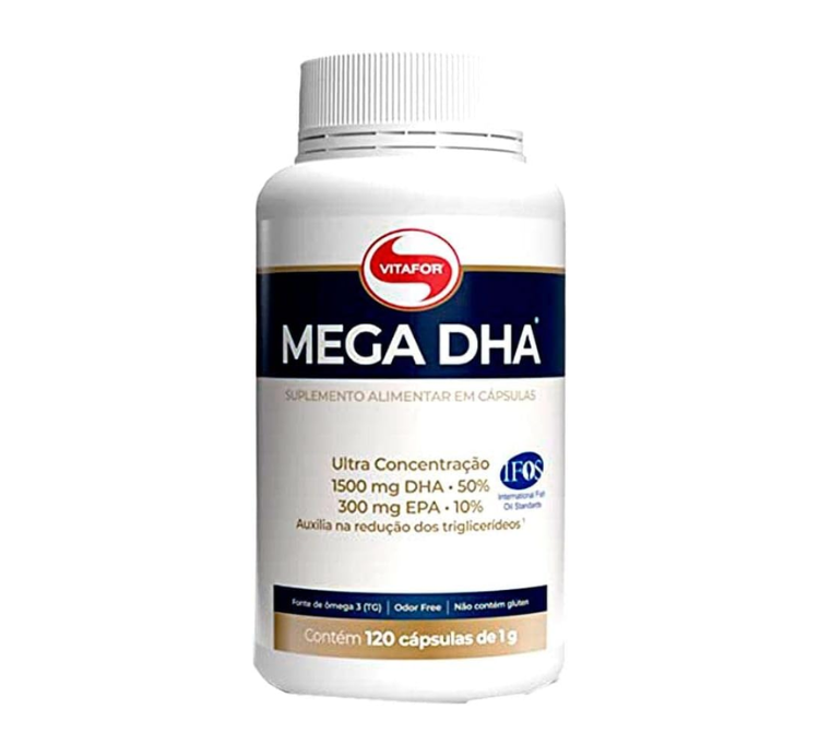 Mega DHA 120 Cápsulas Vitafor