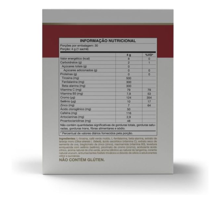 Termo Plus Sabor Tangerina 30 Sachês Vitafor - Image 3