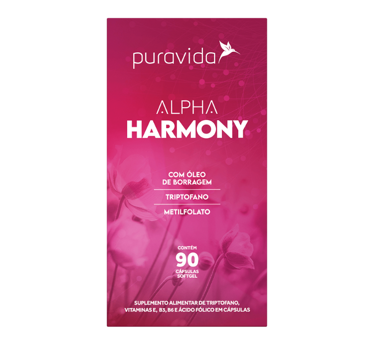 Alpha Harmony 90 Cápsulas Softgel Puravida