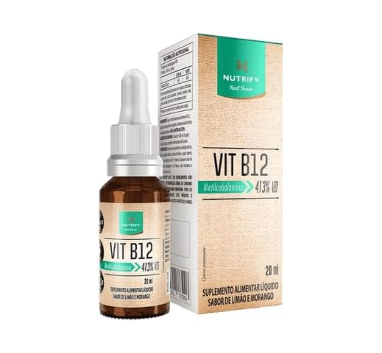 Vit B12 Metilcobalamina 20ml Nutrify
