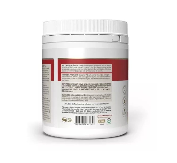 BCAA Fort Sabor Limão 210g Vitafor - Image 2
