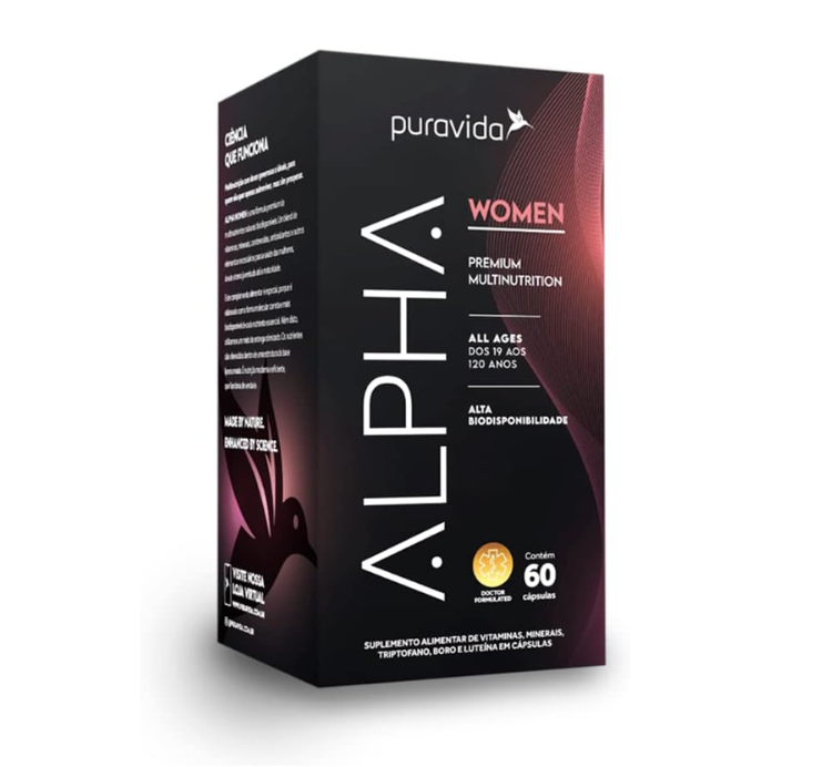 Alpha Women 60 Cápsulas Puravida