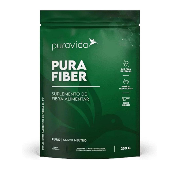 Pura Fiber Sabor Neutro 250gr Puravida