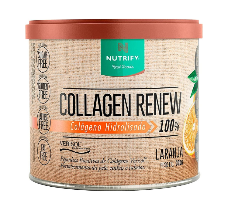 Collagen Renew Sabor Laranja 300g Nutrify