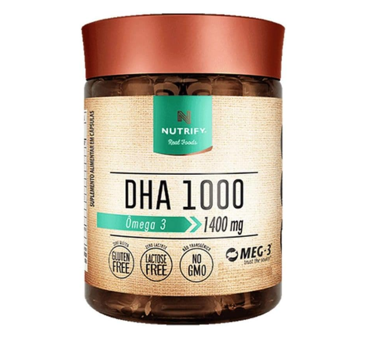 DHA 1000 - 60 Cápsulas Nutrify