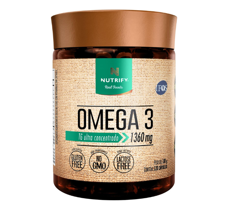 Ômega 3 - 120 Cápsulas Nutrify