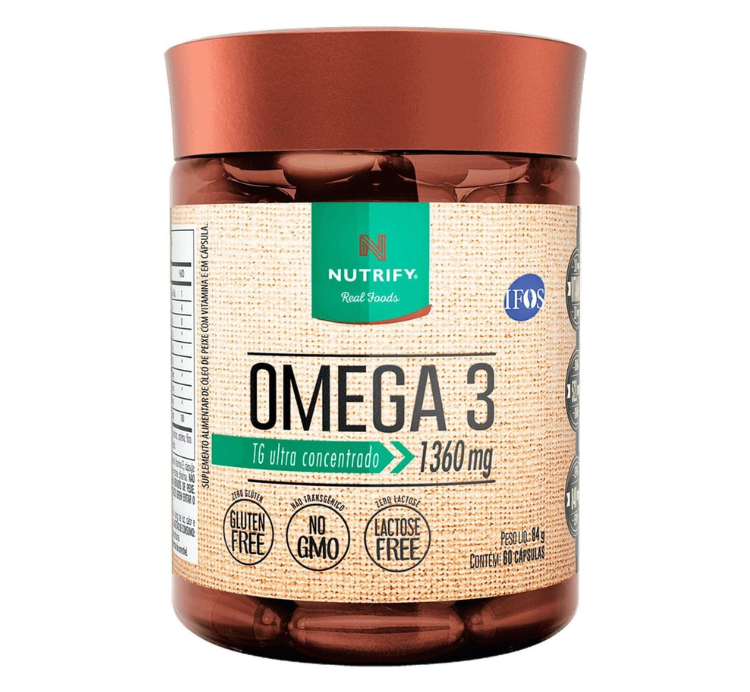 Omega 3 - 60 Cápsulas Nutrify