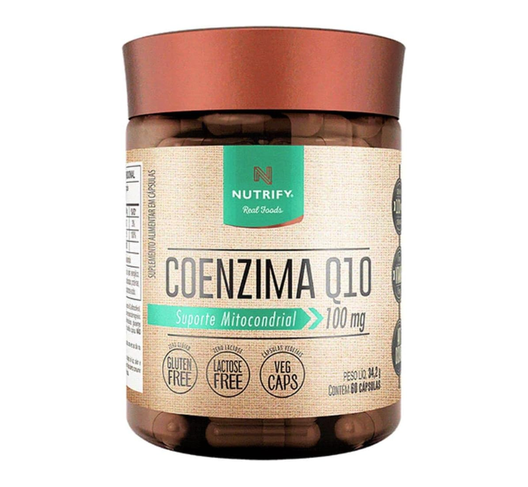 Coenzima Q10 - 60 Cápsulas Nutrify