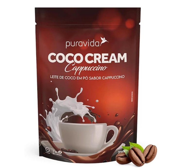 Coco Cream Cappuccino 250g Puravida