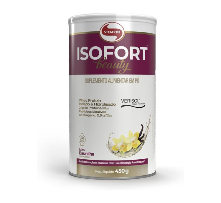 Isofort Beauty Baunilha 450g Vitafor