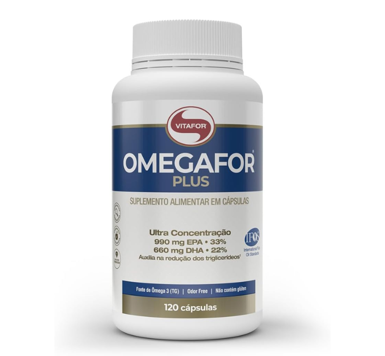 Ômegafor Plus 120 Cápsulas Vitafor
