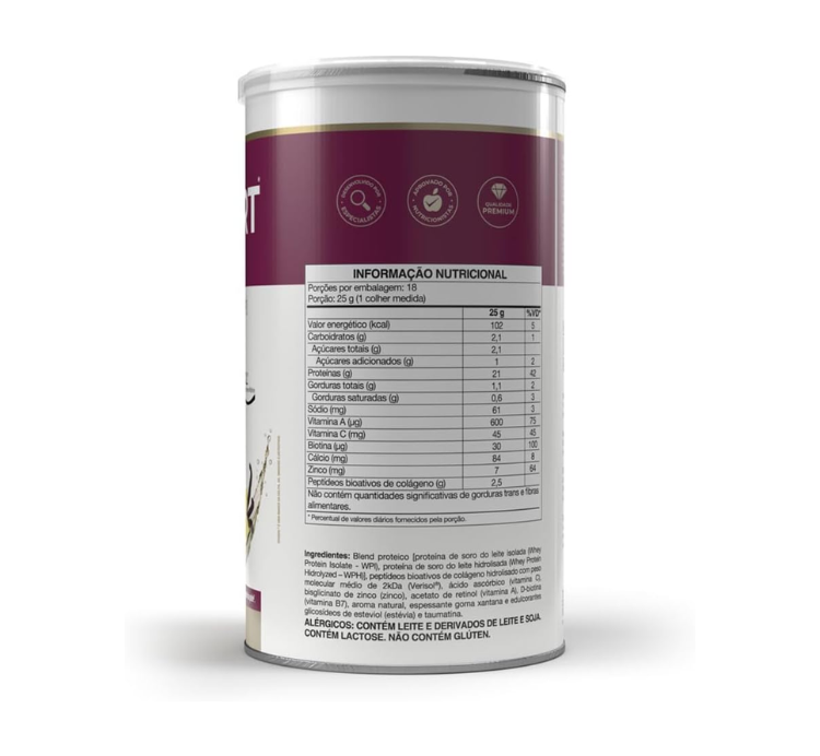 Isofort Beauty Baunilha 450g Vitafor - Image 2