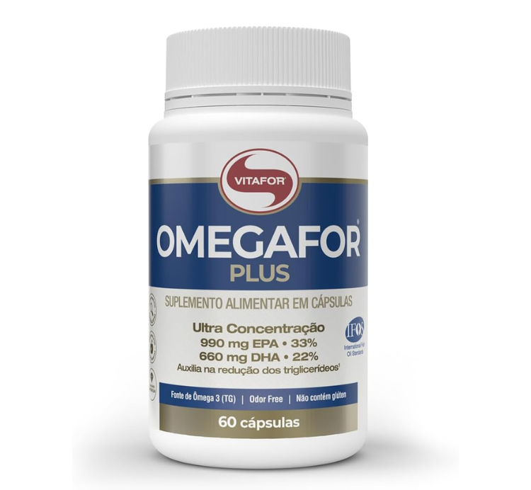 Ômegafor Plus 60 Cápsulas Vitafor