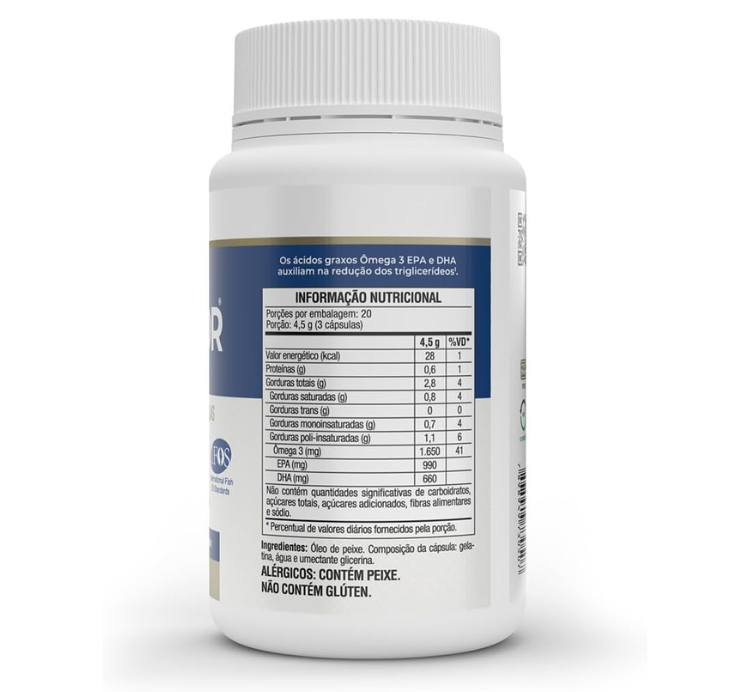 Ômegafor Plus 60 Cápsulas Vitafor - Image 3