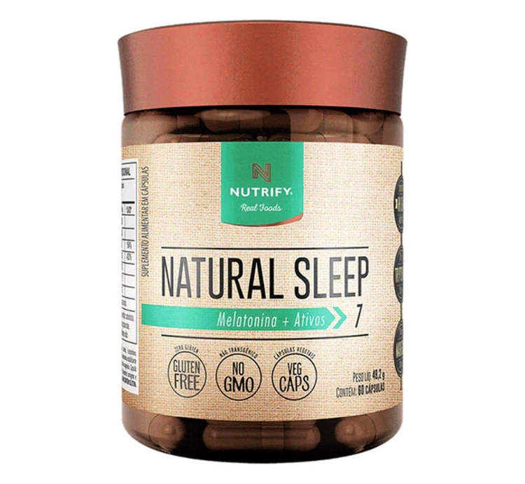 Natural Sleep 60 Cápsulas Nutrify