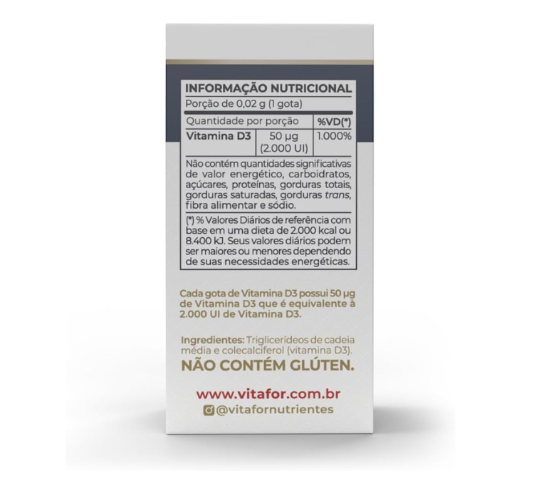 Vita D3 - 10ml Vitafor - Image 2