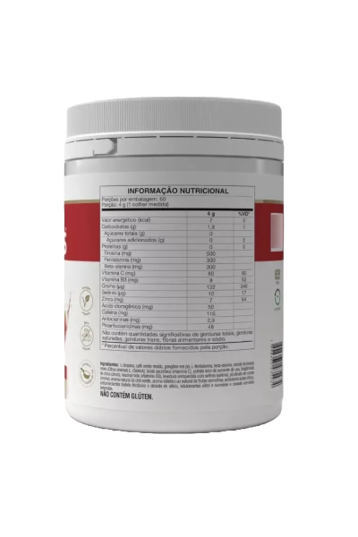 Termo Plus Frutas Vermelhas e Gengibre Com Chá verde - Image 3
