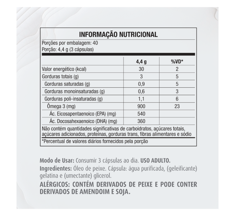 Ômega 3 Com 120 Cápsulas Equaliv - Image 3