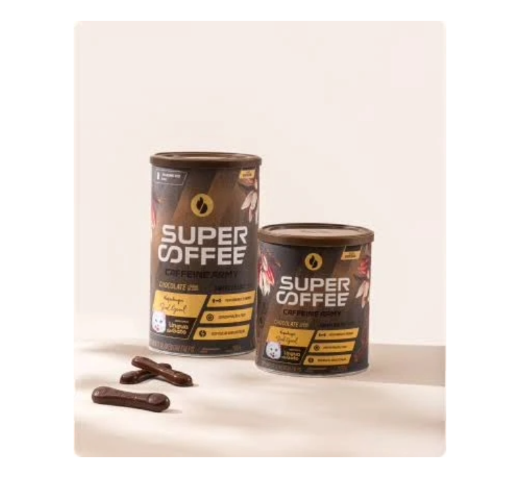SuperCoffee Língua de Gato 220G Caffeine Army - Image 2