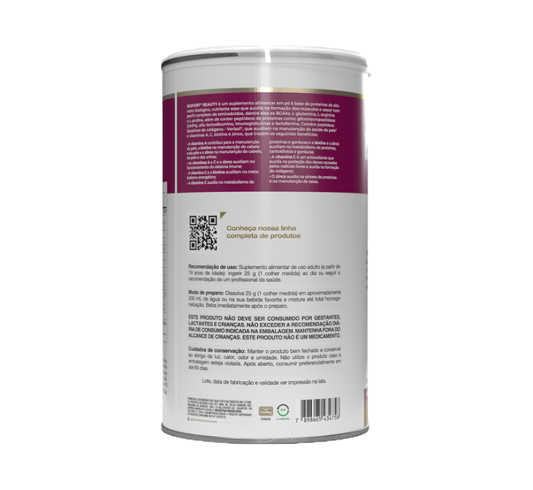 Isofort Beauty Sabor Neutro 450g Vitafor - Image 4