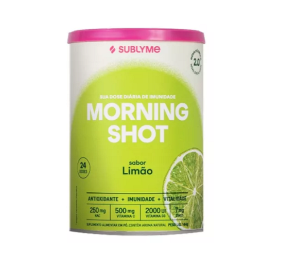 Morning Shot Imunidade Sabor Limão 144g