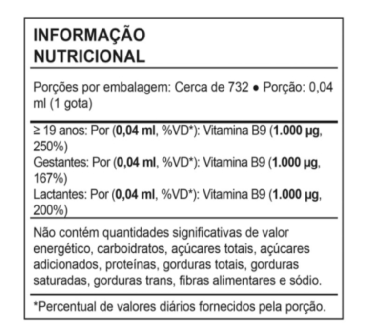 L-Metilfolato de Cálcio Ydrasolv Gotas 30ml Laranja Yosen - Image 2