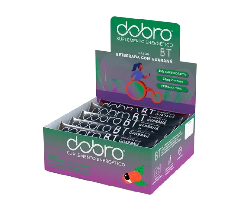 BT Gel Guaraná 10 Sachês com 30g Com Cafeína Dobro
