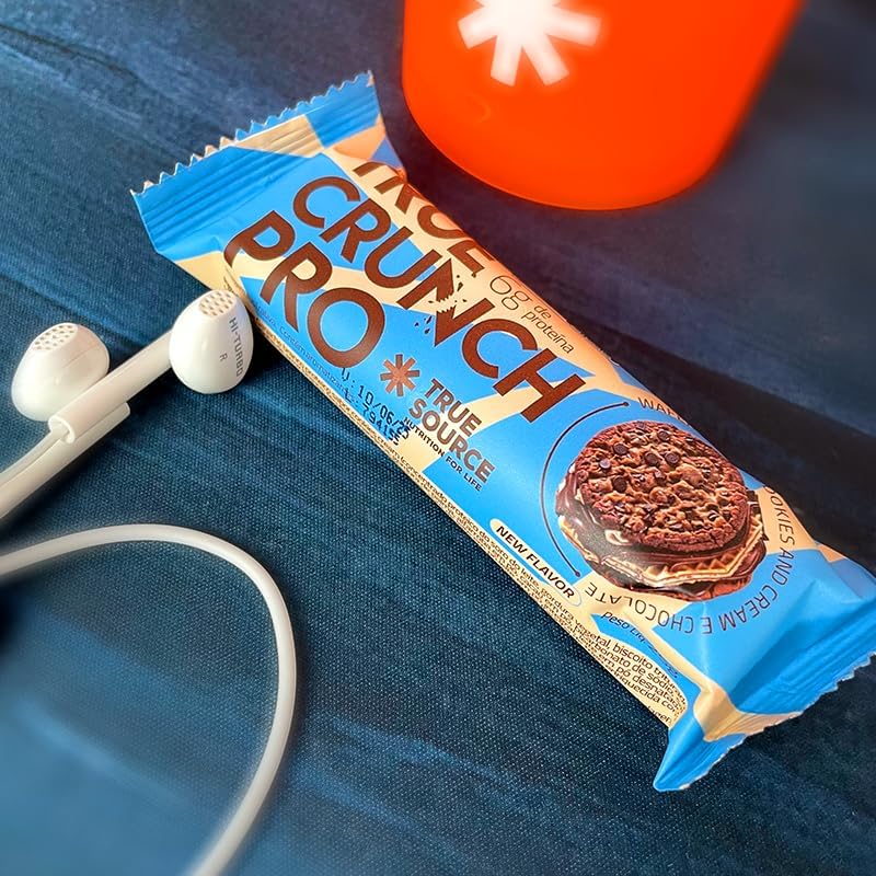 True Crunch Pro Wafer sabor Cookies e Cream e Choc. 1UNIDADE