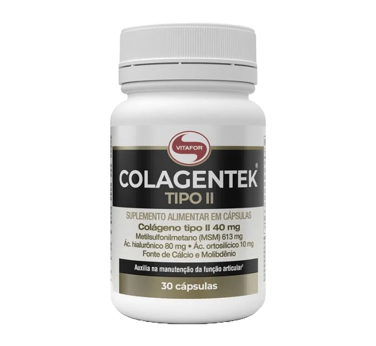 Colagentek Tipo II 30 Cápsulas Vitafor