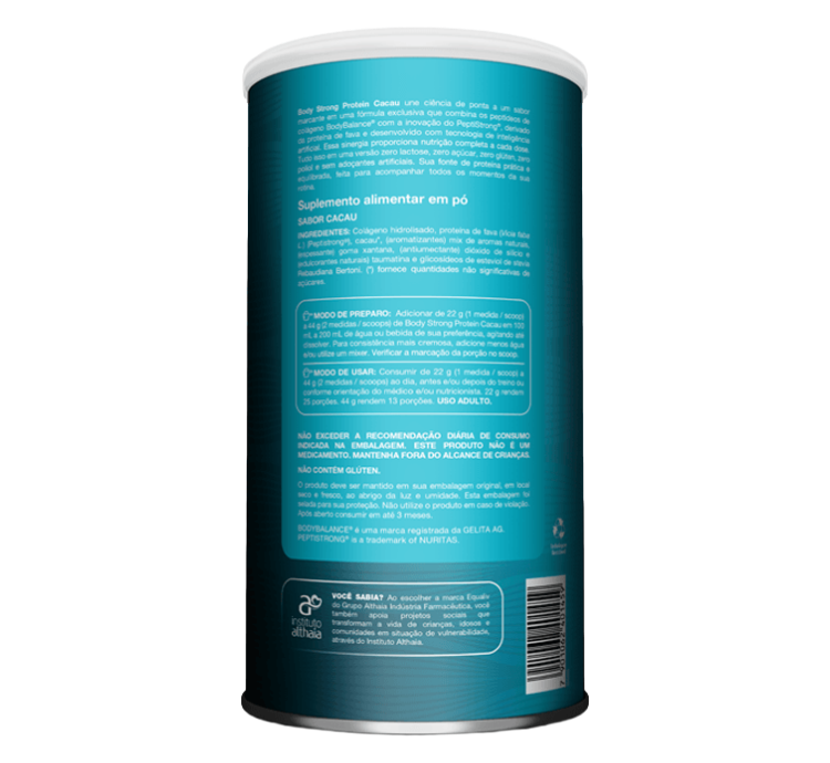 Body Strong Protein 550g Equaliv - Image 2