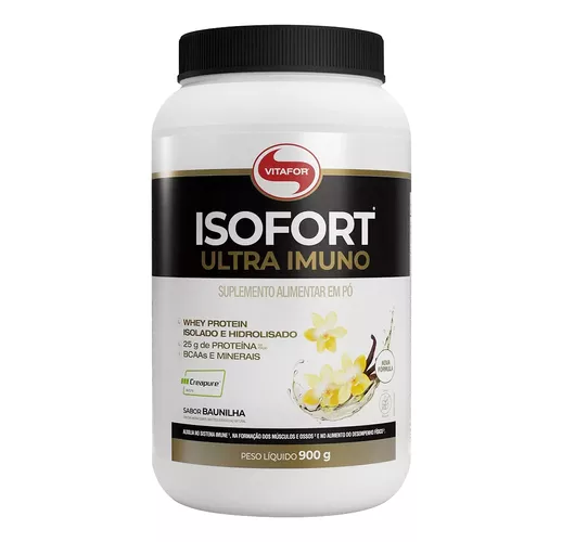 Isofort Ultra Imuno Sabor Baunilha 900g