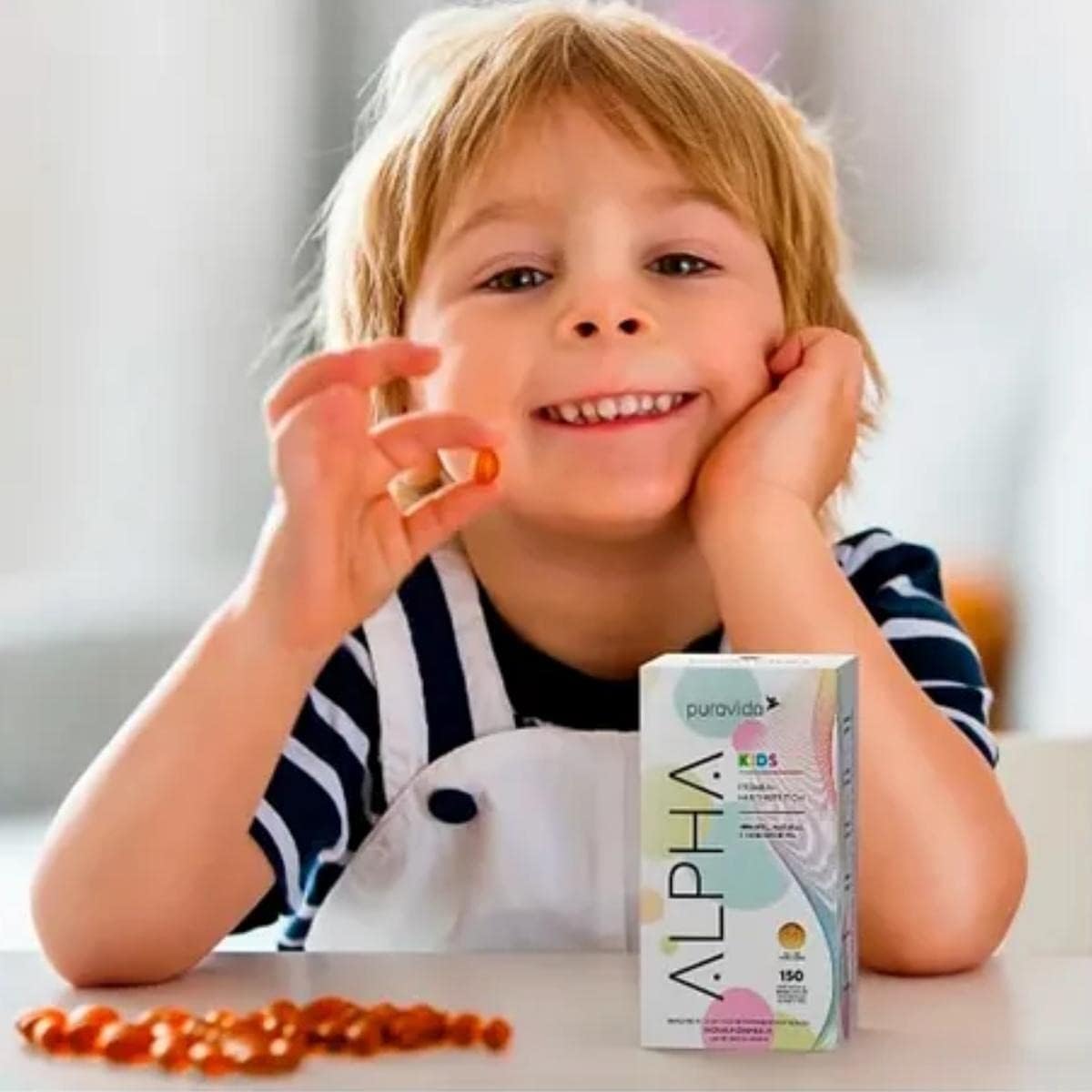 Alpha Kids Multivitamínico 150 Cápsulas Puravida - Image 5